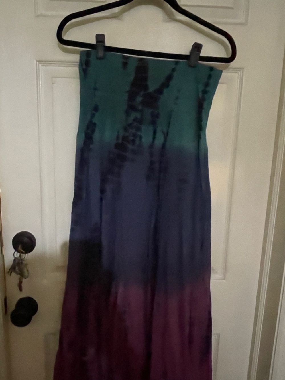 Multi colored long skirt
